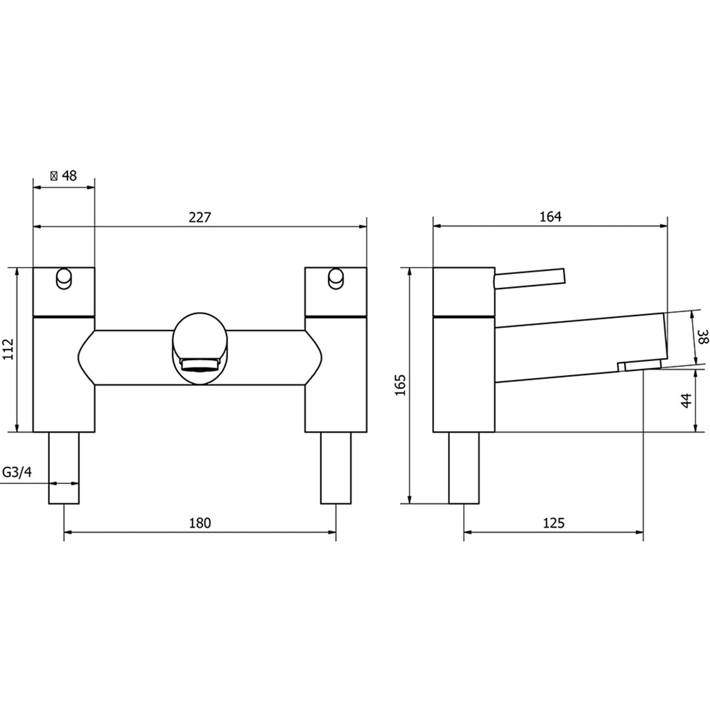 Allbits Dalton Bath Filler