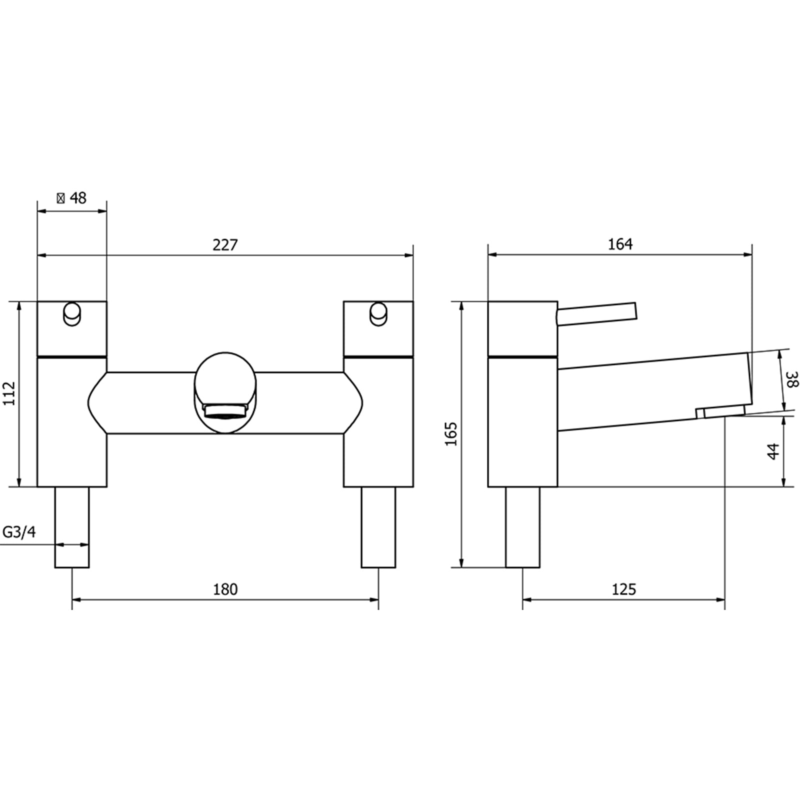 Allbits Dalton Bath Filler