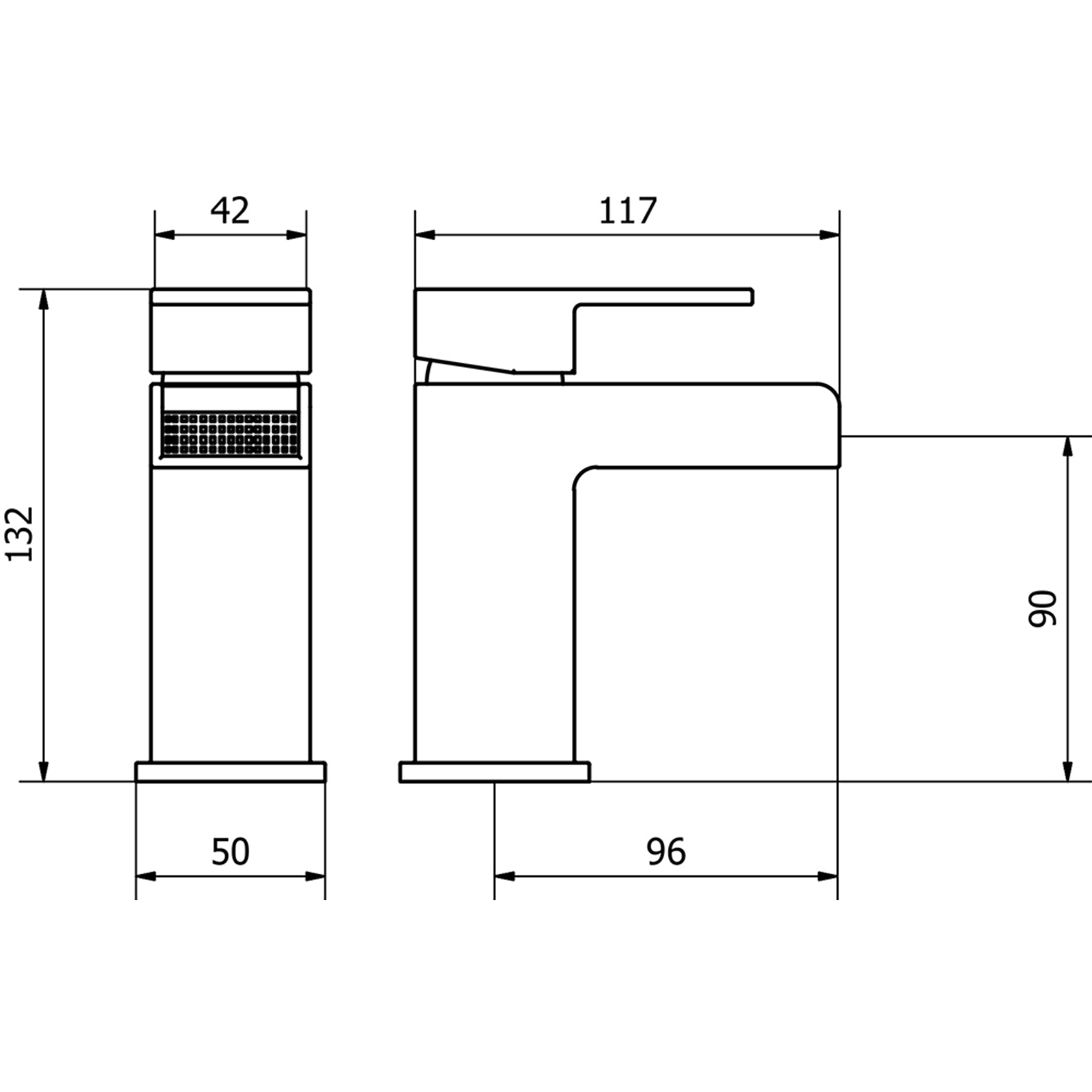 Allbits Dunk Mono Basin Mixer