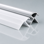 DuraPanel PVC Extrusions for 10mm PVC Wall Panels | White & Chrome