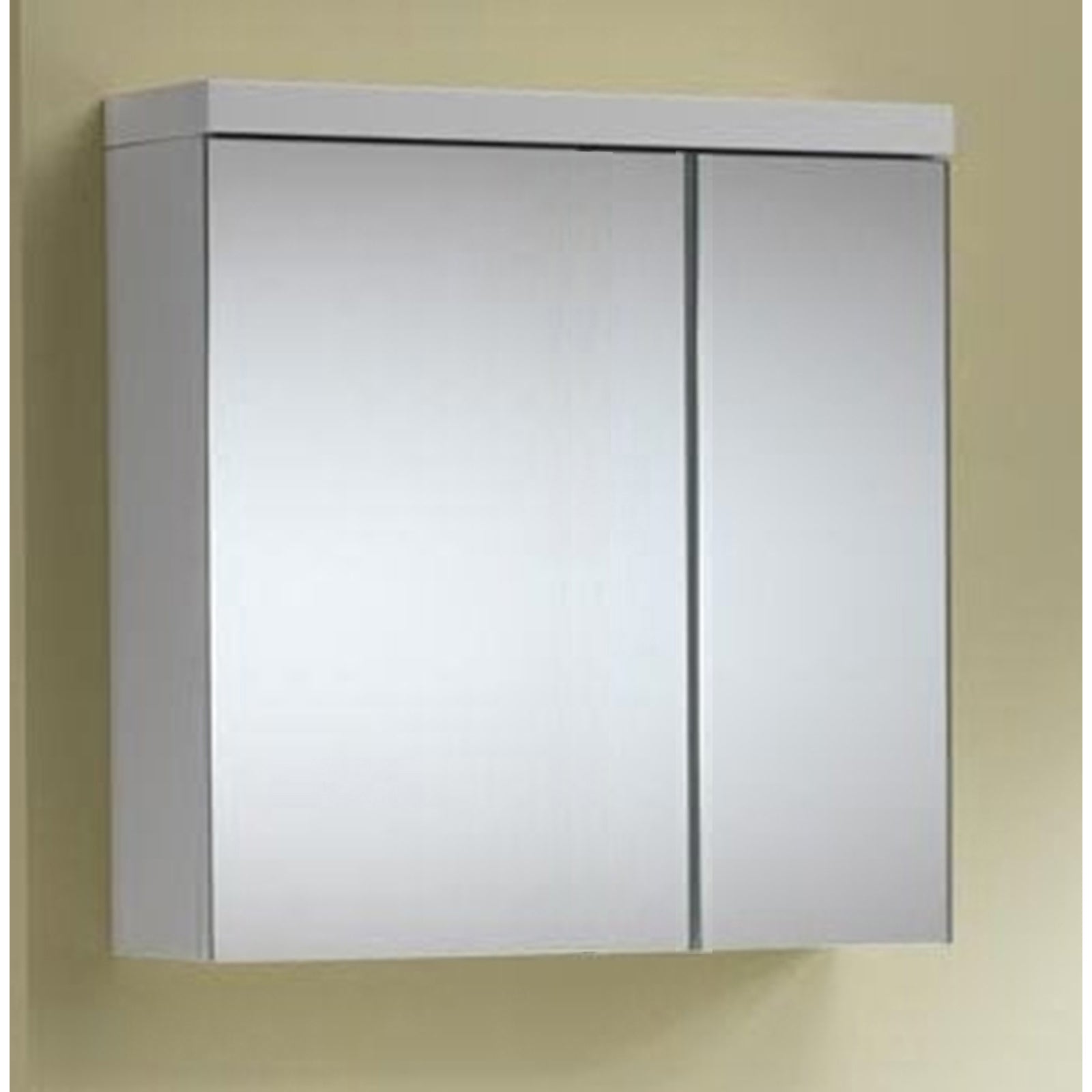 Eden 80 2-Door Mirror Cabinet