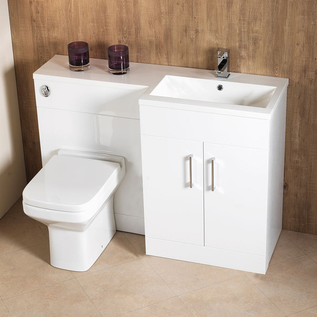 Eden 1200 1-Piece Square Basin Combination