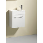 Eden 500mm Wall Hung Base Unit & Basin