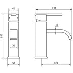 Allbits Epic Mono Basin Mixer