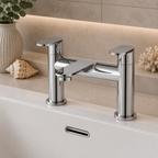 Eridge Deck Mounted Bath Filler - Chrome, Matt Black, Nickel or Matt Brushed Brass