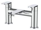 Eridge Deck Mounted Bath Filler - Chrome, Matt Black, Nickel or Matt Brushed Brass