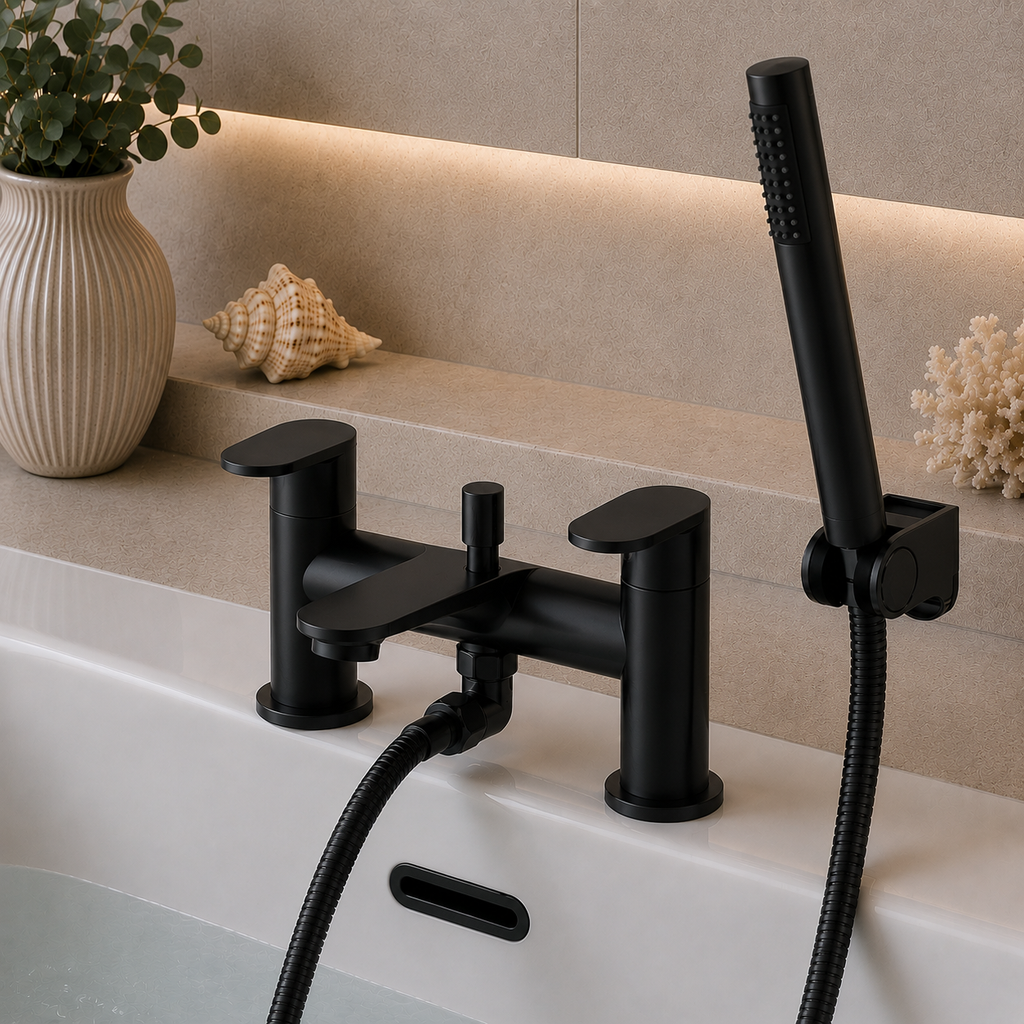 Eridge Deck Mounted Bath Shower Mixer