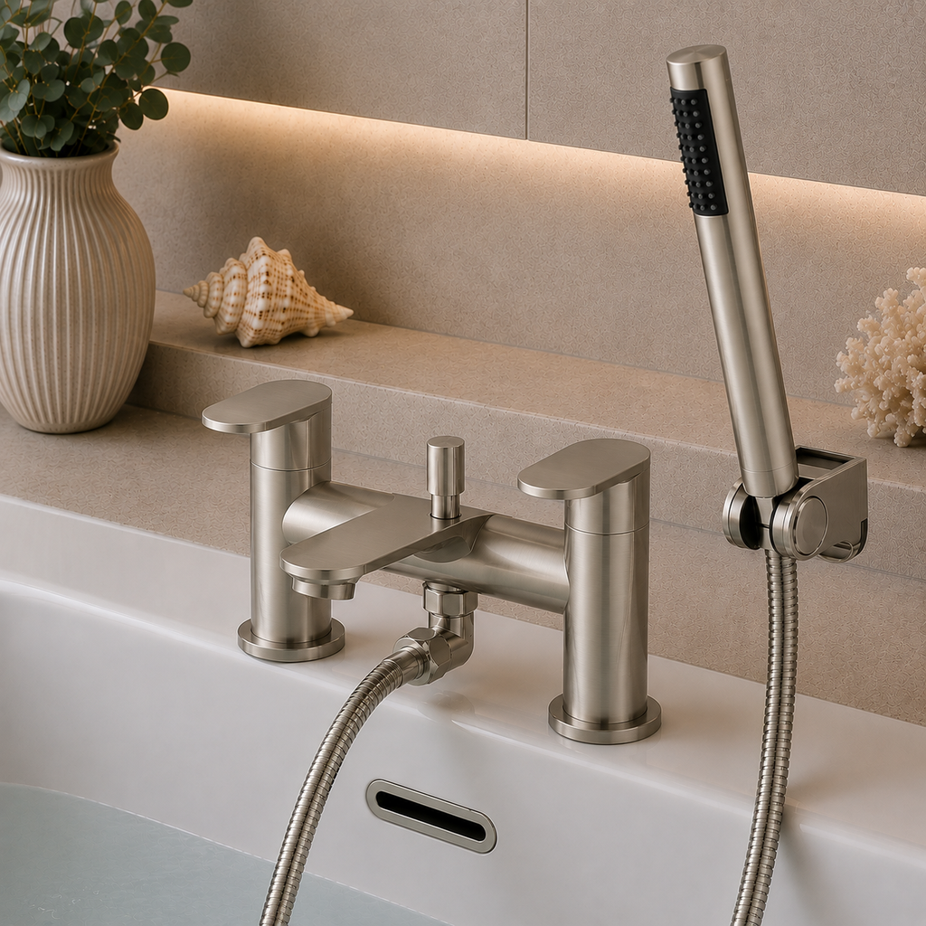 Eridge Deck Mounted Bath Shower Mixer