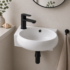 Eridge Mini Basin Mixer with Slotted Click-Clack Waste