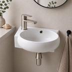 Eridge Mini Basin Mixer with Slotted Click-Clack Waste