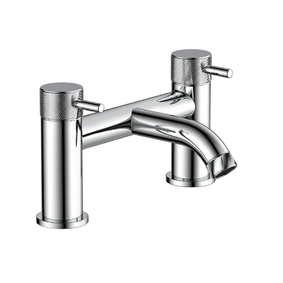 Estoril Chrome 2-Tap-Hole Bath Filler