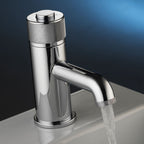 Evora Chrome Basin Mixer with Click-Clack Waste