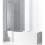 Sommer Evolve 8mm Bath Screen - Chrome