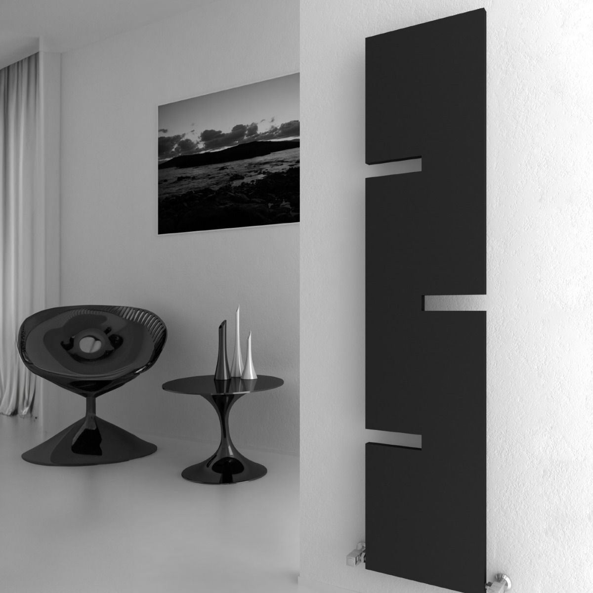 Fiore Mild Steel Towel Rail