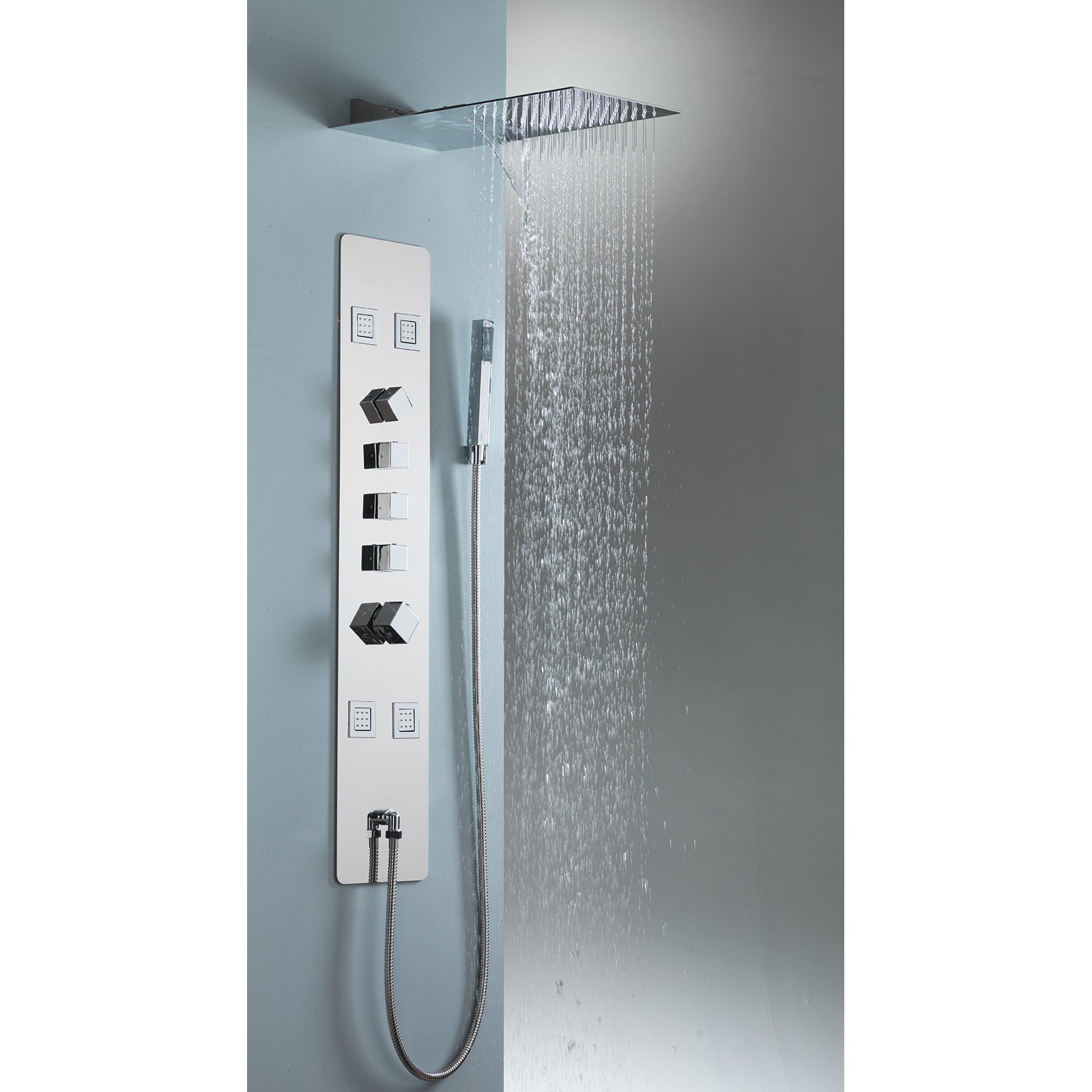 Nevada Recessed Shower Column