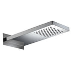 Nevada Rectangular Rainfall Shower Head – Chrome