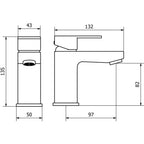 Allbits Form Mono Basin Mixer