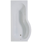 Giza 1700 x 700mm Shower Bath, Screen & Panels - LH