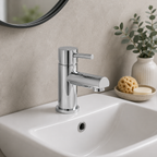Hawkenbury Mini Mono Basin Mixer Tap with Waste – Chrome
