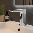 Infrared Eco Sensor Basin Tap – Chrome with Built-In Battery