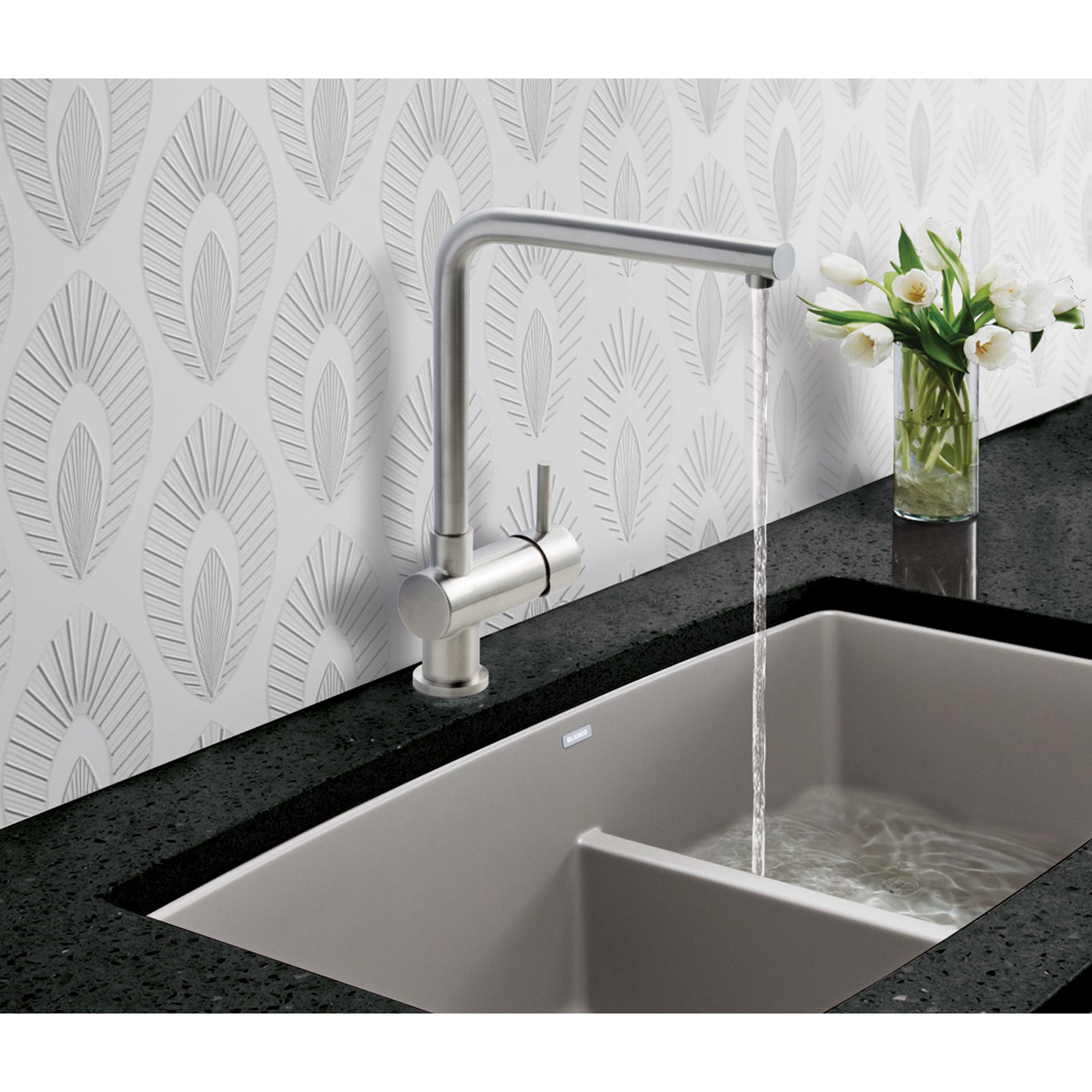 Inox Mono Stainless Steel Kitchen Sink Mixer