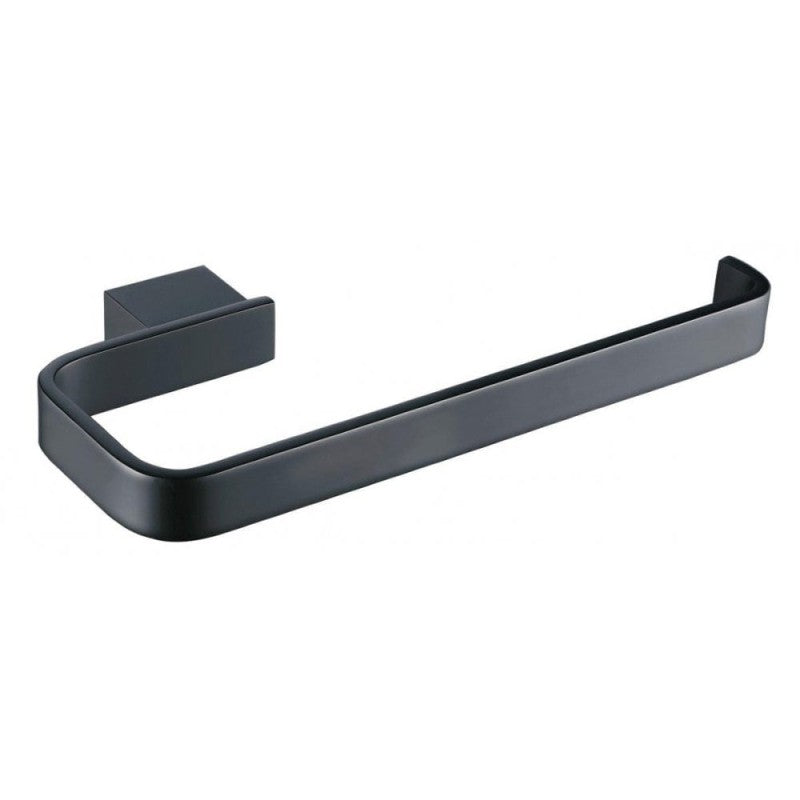 Kansas Towel Ring – Matt Black
