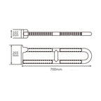 Comfort Folding Rail