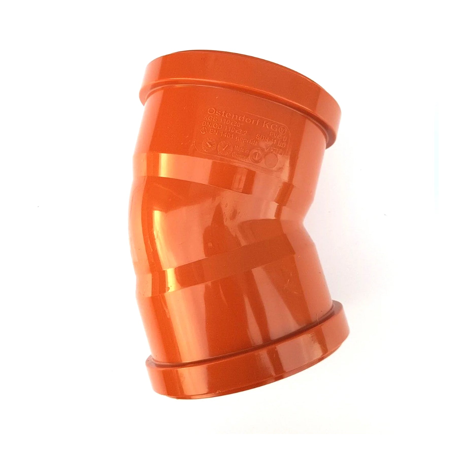 Underground 30 Degree Double Socket Bend 110mm