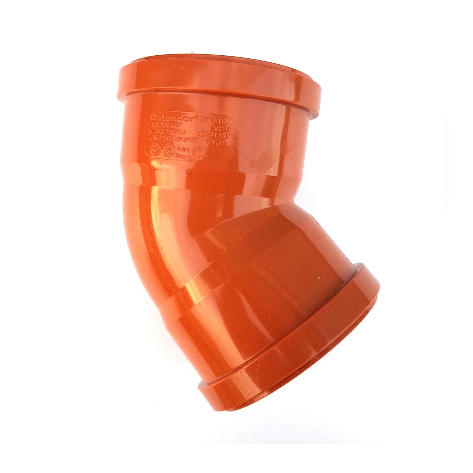 Underground 45 Degree Double Socket Bend 110mm - Pack of 5