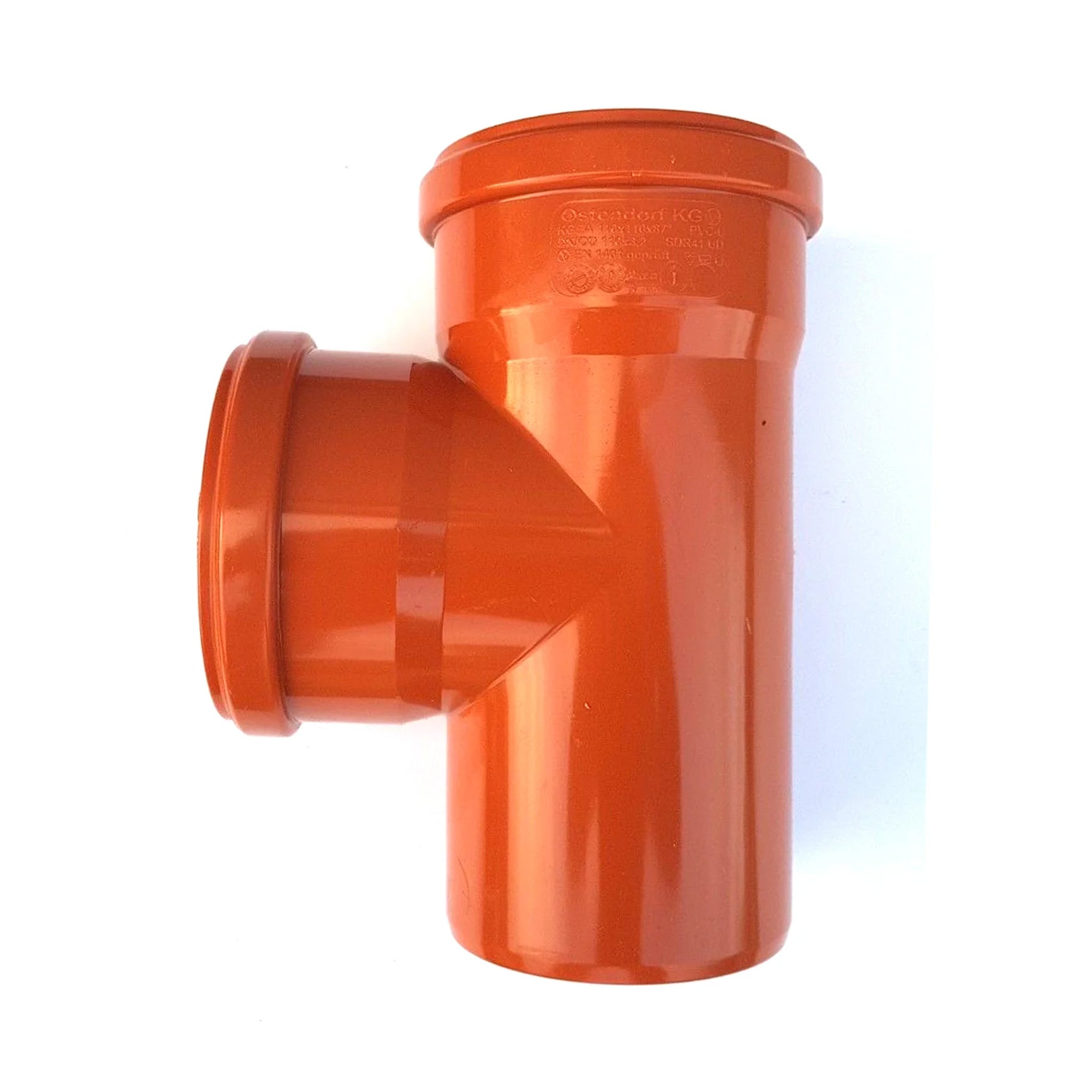 Underground 87 Degree Double Socket Branch 110mm - Pack of 5