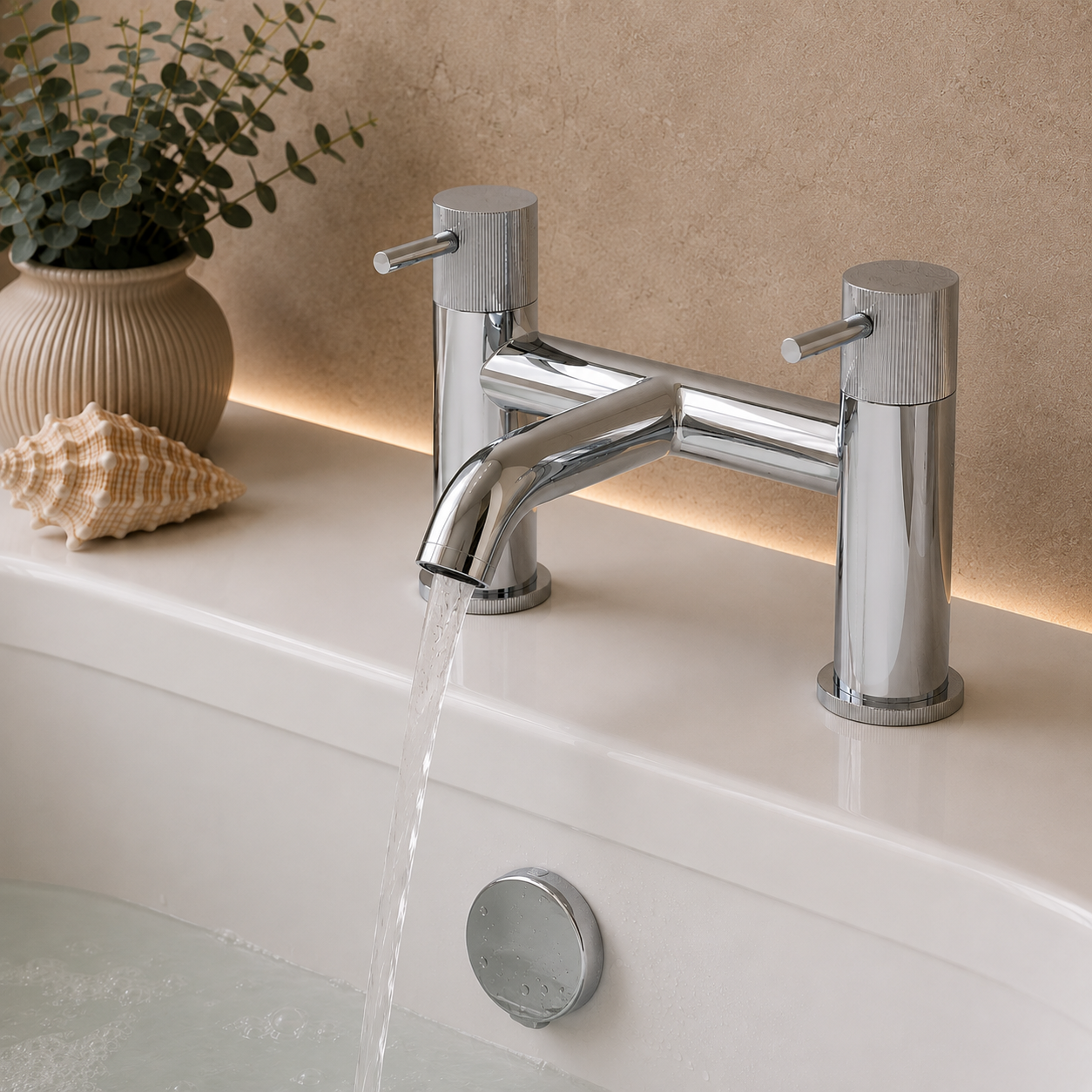 Knole Deck Mounted Bath Filler – 5 Finishes