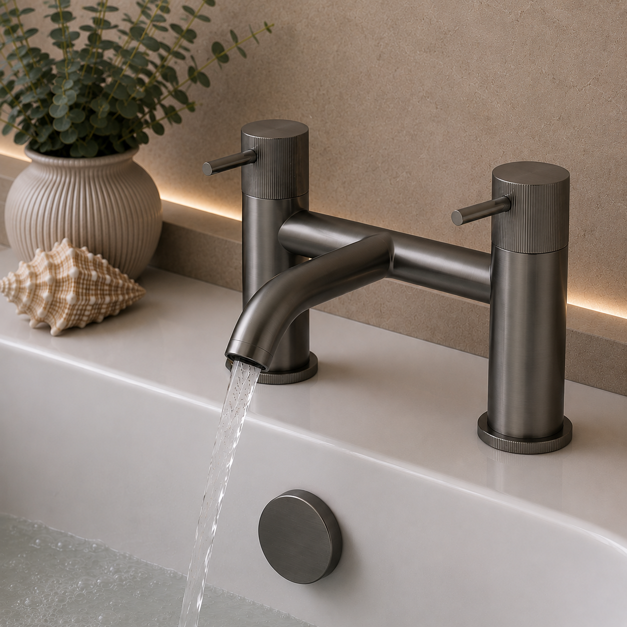 Knole Deck Mounted Bath Filler – 5 Finishes