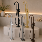 Knole Freestanding Bath Shower Mixer – 5 Finishes