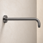 Knole Round Shower Arm – Gunmetal Grey
