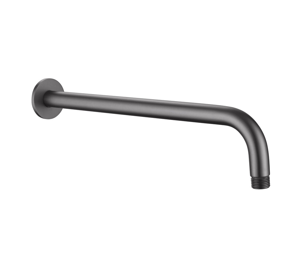 Knole Round Shower Arm – Gunmetal Grey
