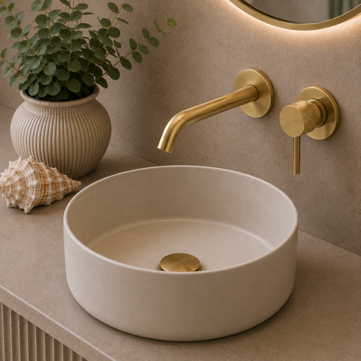 Knole Single Lever Wall Mounted Basin Mixer – 5 Finishes