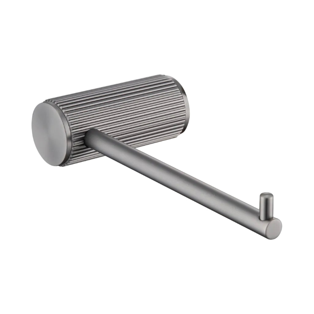 Knole Toilet Roll Holder | Chrome, Matt Black, Gunmetal Grey & Matt Brushed Brass