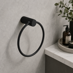 Knole Towel Ring | Chrome, Matt Black, Gunmetal Grey & Matt Brushed Brass