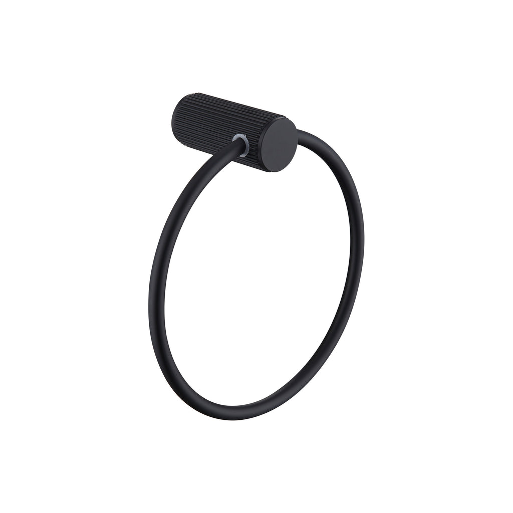 Knole Towel Ring | Chrome, Matt Black, Gunmetal Grey & Matt Brushed Brass