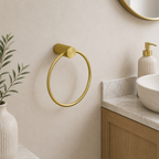 Knole Towel Ring | Chrome, Matt Black, Gunmetal Grey & Matt Brushed Brass