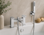 Lamberhurst Deck Mounted Bath Shower Mixer