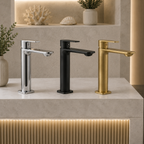 Langton Mono Basin Mixer with Slotted Click-Clack Waste