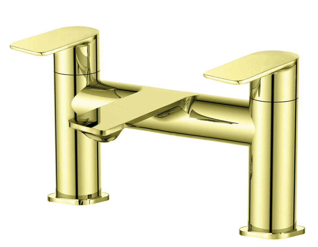 Langton Deck Mounted Bath Filler - Chrome, Matt Black or Matt Brushed Brass