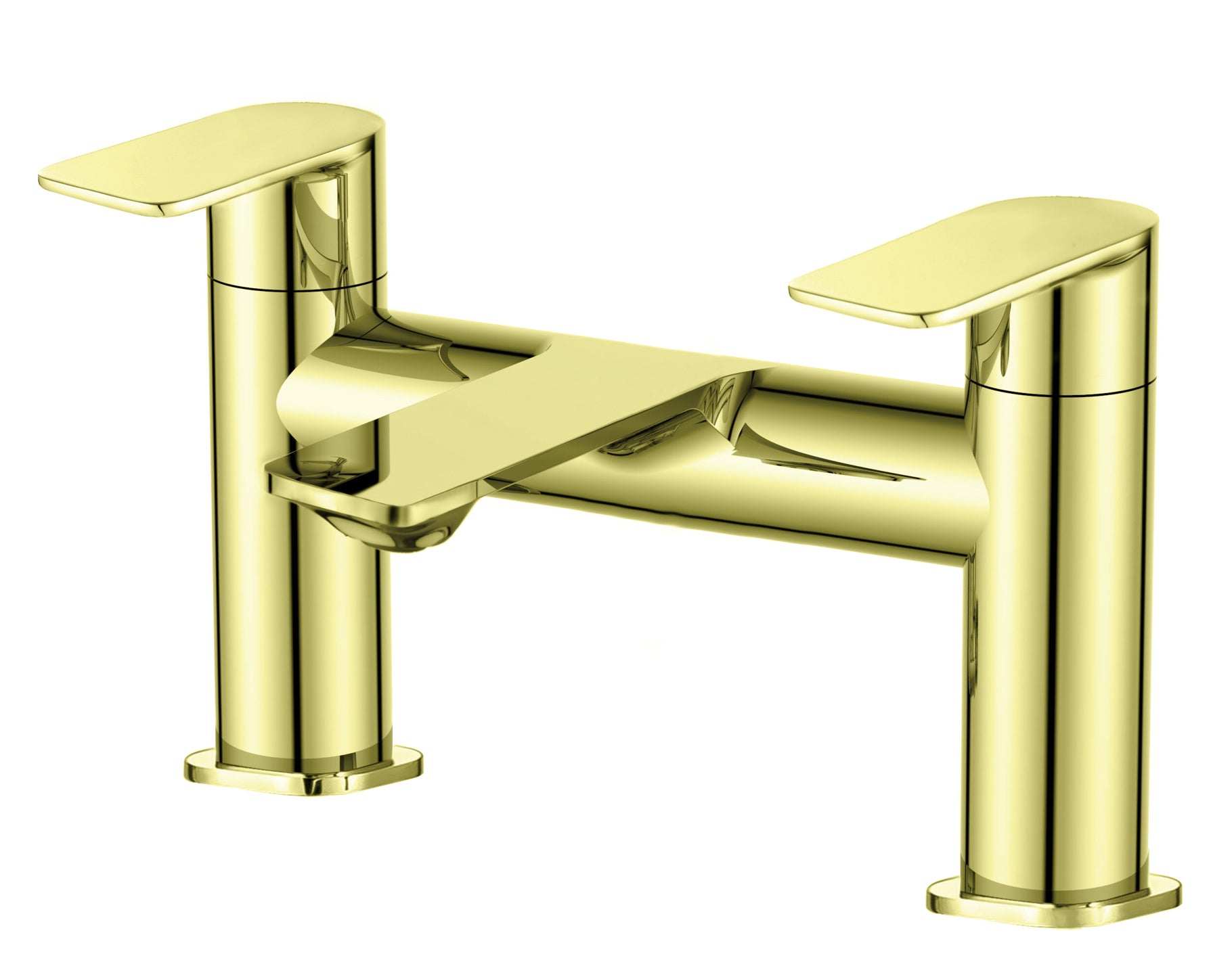 Langton Deck Mounted Bath Filler - Chrome, Matt Black or Matt Brushed Brass
