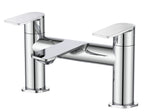 Langton Deck Mounted Bath Filler - Chrome, Matt Black or Matt Brushed Brass
