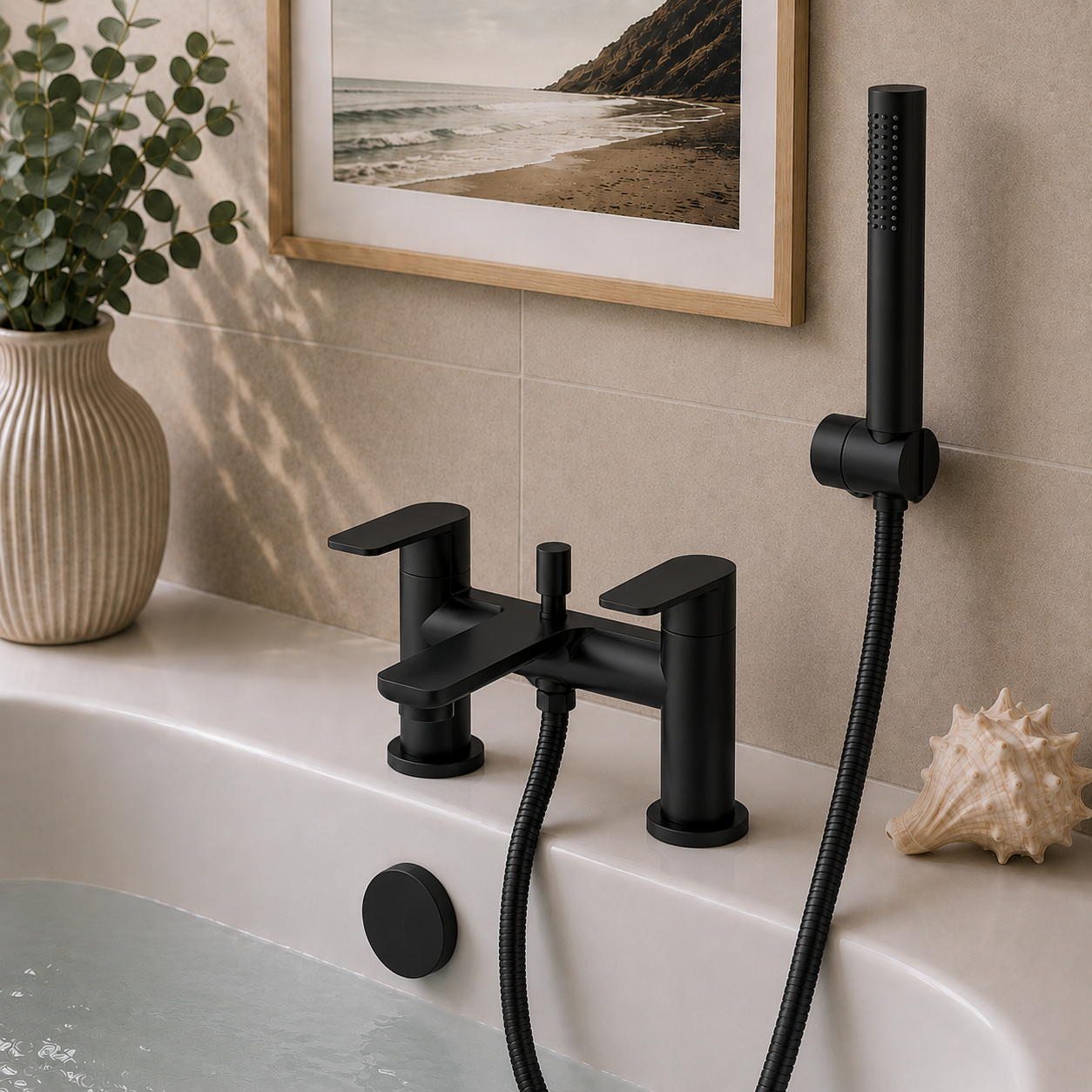 Langton Mono Basin Mixer with Slotted Click-Clack Waste