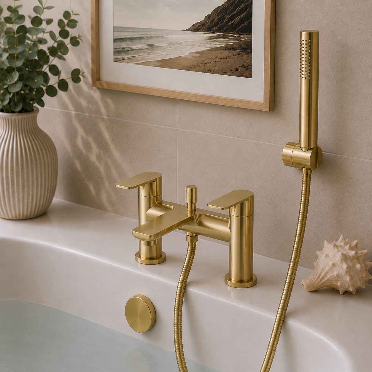 Langton Mono Basin Mixer with Slotted Click-Clack Waste