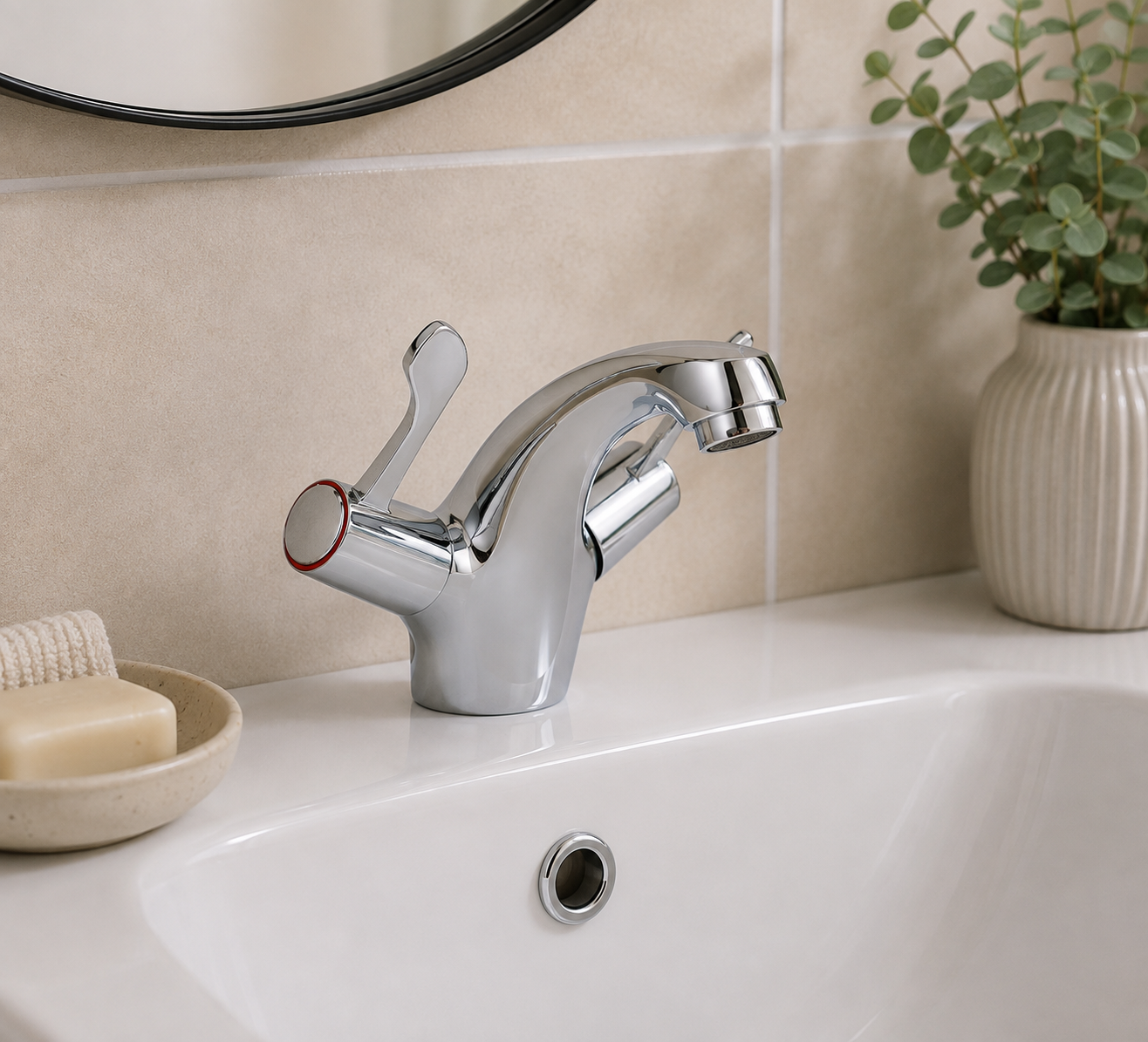 Lever Mono Basin Mixer