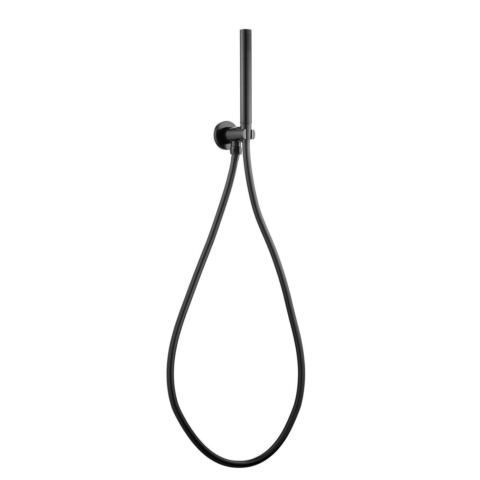 Levo Handshower Kit with Wall Outlet - Matt Black