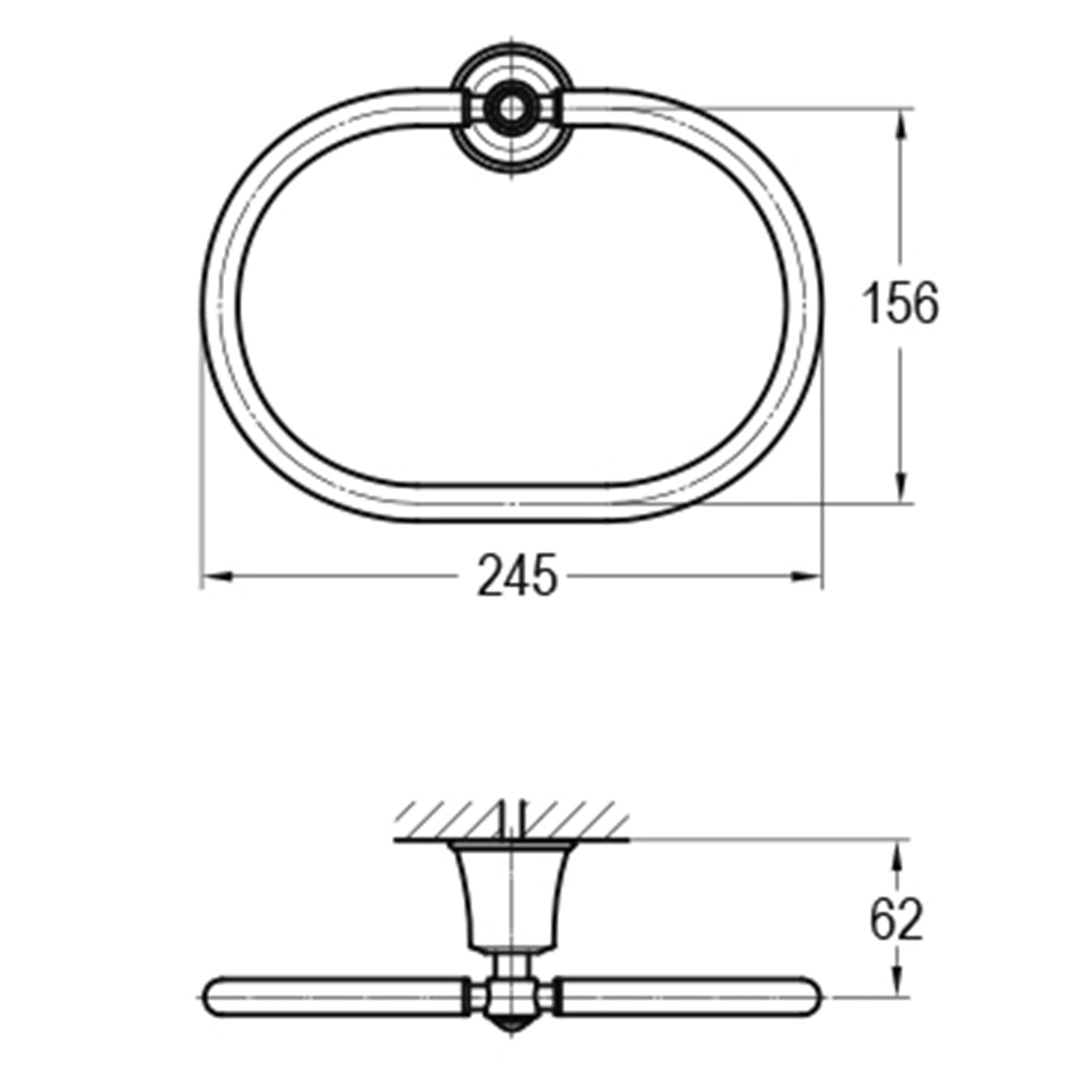 Flova Liberty Towel Ring